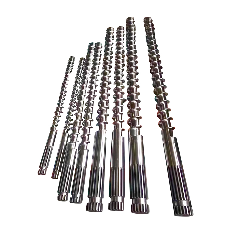 Customized 304 Stainless Steel Feeding Screw Food Grade Mixer Conveying Screw Rod Double Spiral Non-Standard Custom